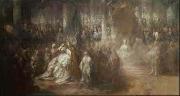 Carl Gustaf Pilo The coronation of Gustaf III, in the collection of the National Museum USA oil painting artist